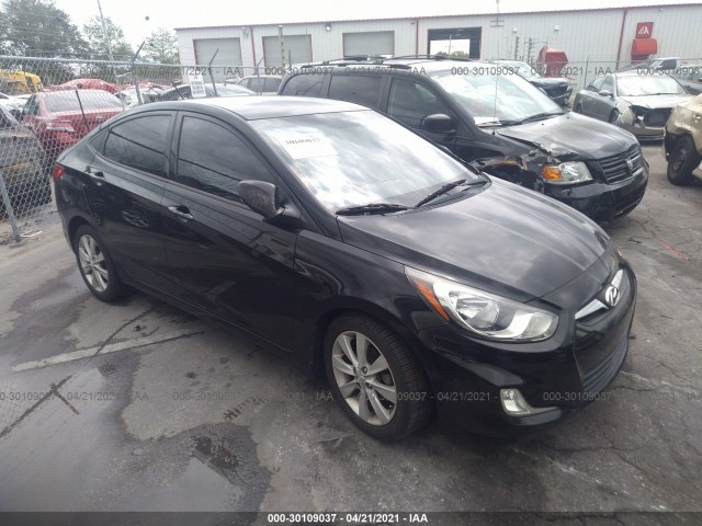 HYUNDAI ACCENT 2013 kmhcu4ae5du341486