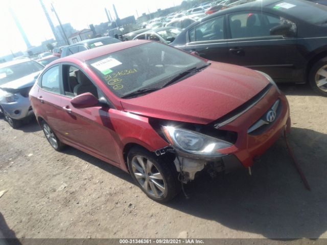 HYUNDAI ACCENT 2013 kmhcu4ae5du355162