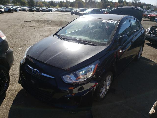 HYUNDAI ACCENT 2013 kmhcu4ae5du462227