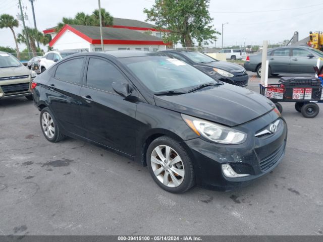 HYUNDAI ACCENT 2013 kmhcu4ae5du579421