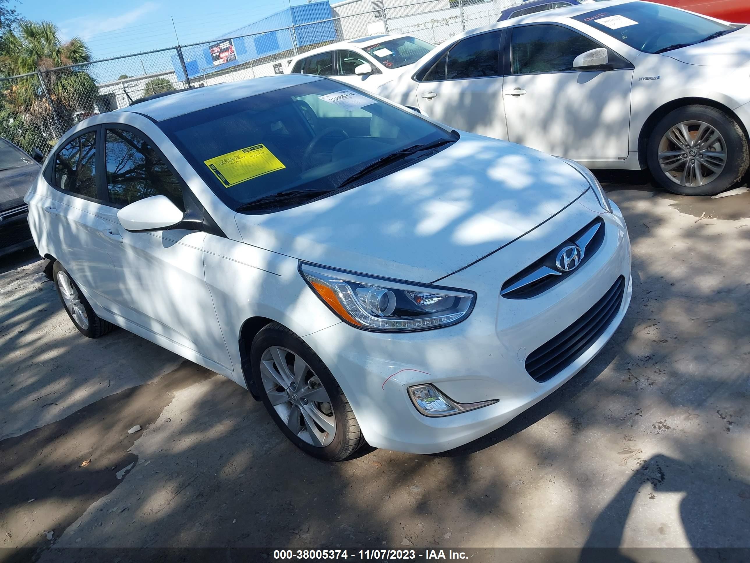 HYUNDAI ACCENT 2014 kmhcu4ae5eu735863