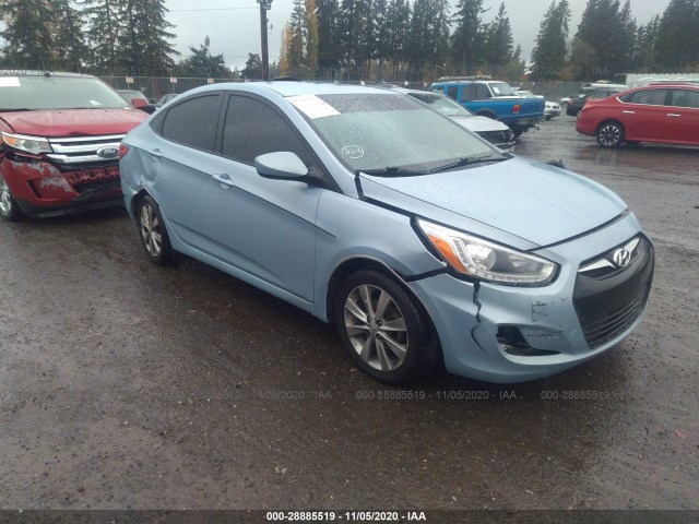 HYUNDAI ACCENT 2014 kmhcu4ae5eu741386