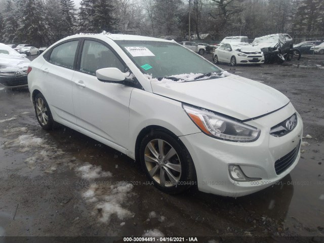 HYUNDAI ACCENT 2014 kmhcu4ae5eu775411