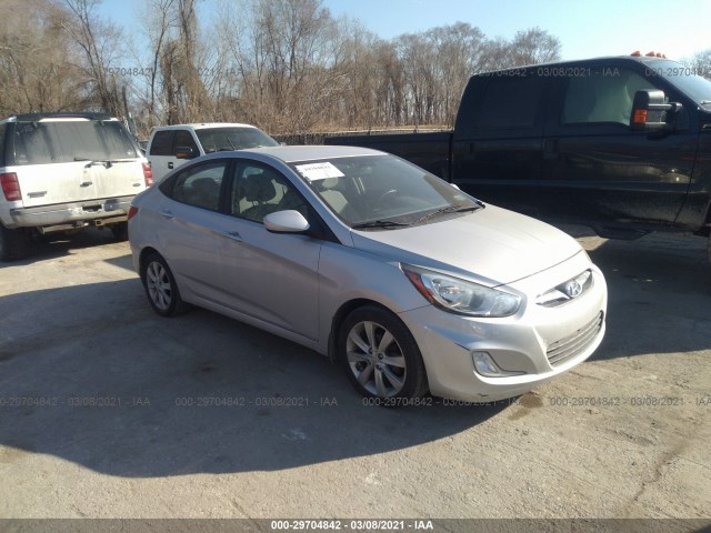 HYUNDAI ACCENT 2013 kmhcu4ae6du354103