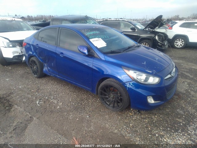 HYUNDAI ACCENT 2013 kmhcu4ae6du381009