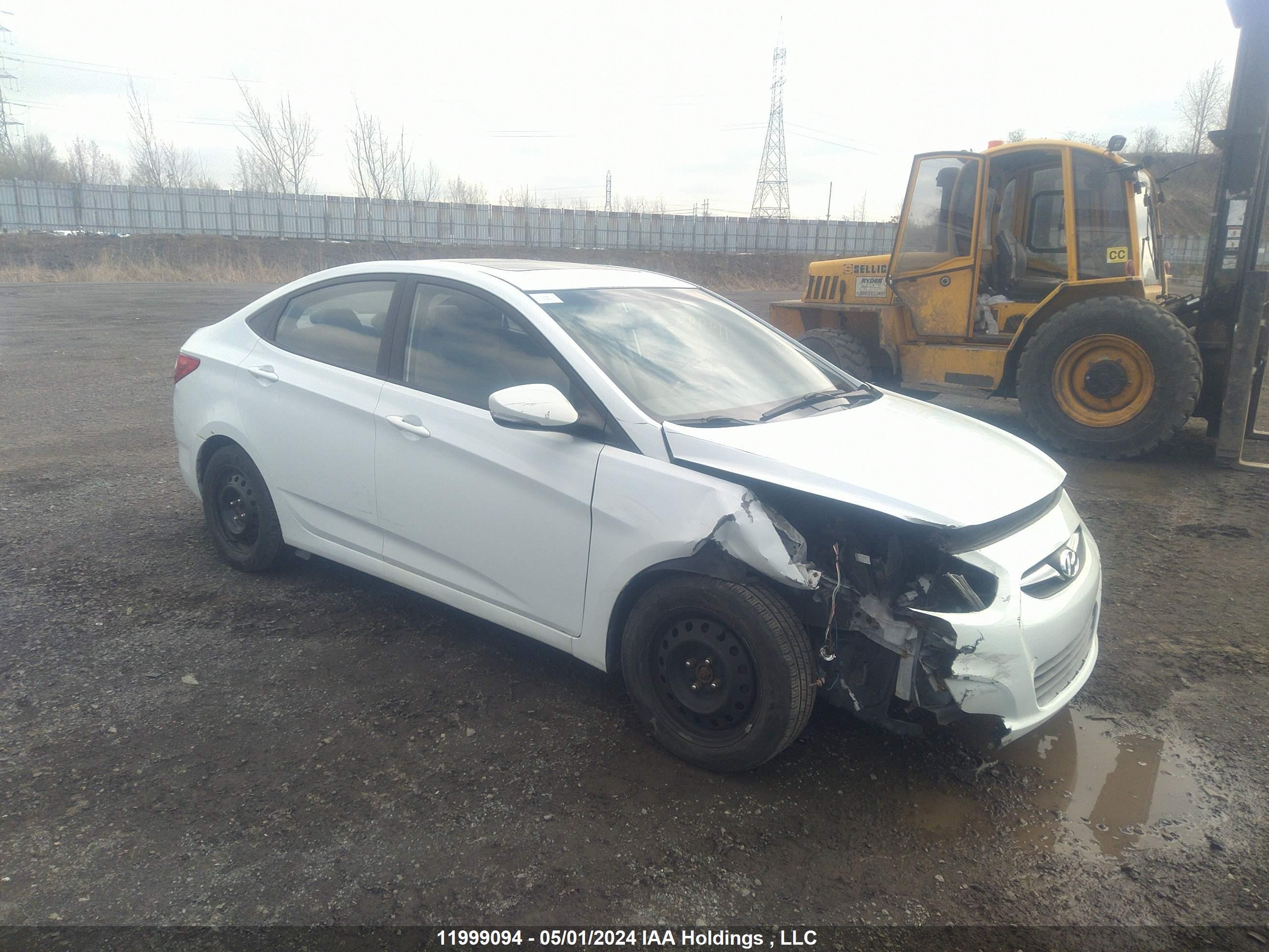 HYUNDAI ACCENT 2013 kmhcu4ae6du381446