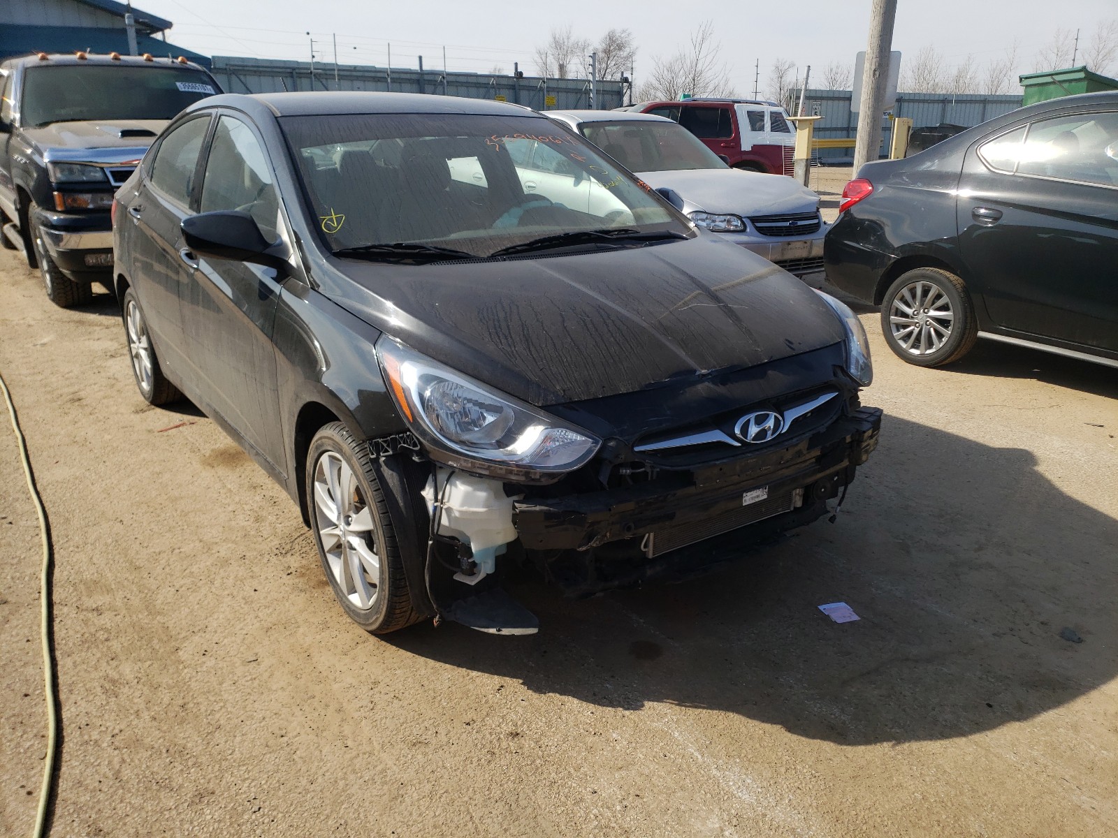 HYUNDAI ACCENT GLS 2013 kmhcu4ae6du420004