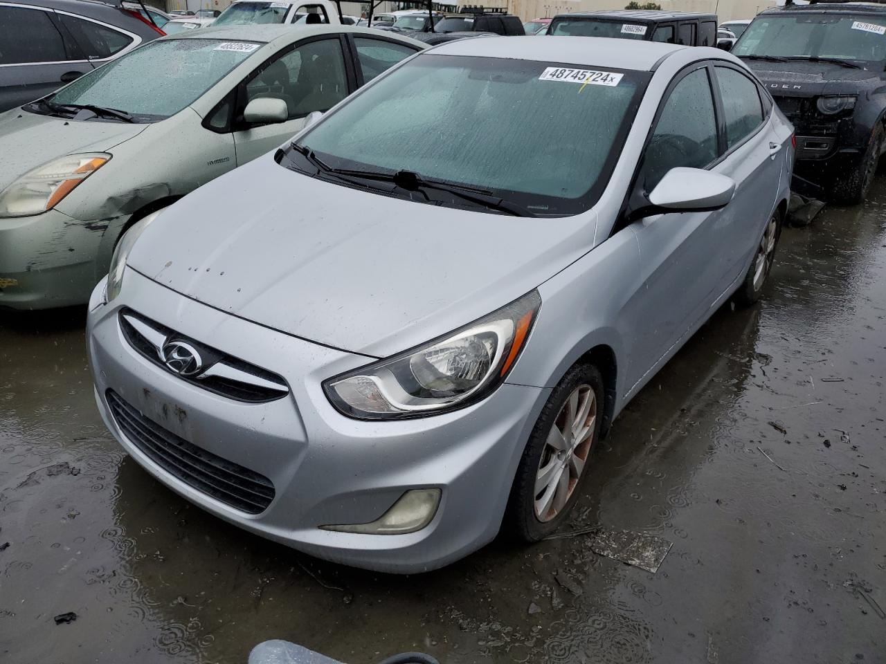 HYUNDAI ACCENT 2013 kmhcu4ae6du434484