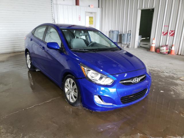 HYUNDAI ACCENT GLS 2013 kmhcu4ae6du454556