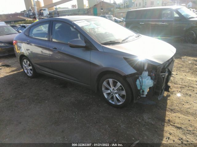 HYUNDAI ACCENT 2013 kmhcu4ae6du470546