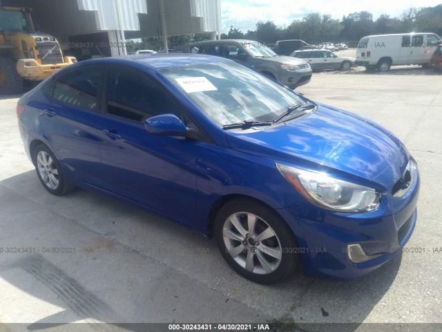 HYUNDAI ACCENT 2013 kmhcu4ae6du582473