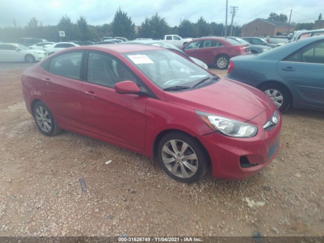 HYUNDAI ACCENT 2013 kmhcu4ae6du583235