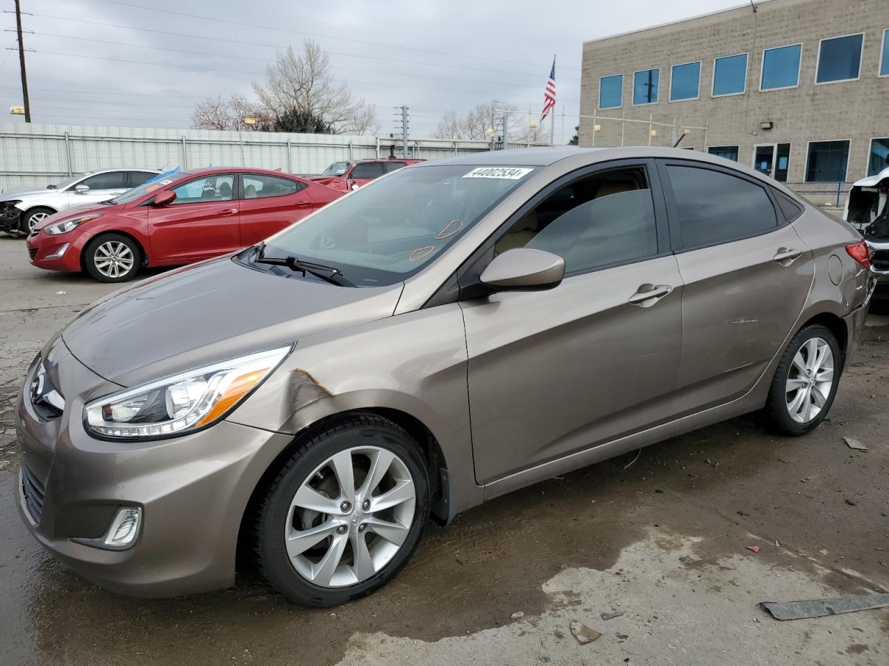 HYUNDAI ACCENT 2014 kmhcu4ae6eu592163