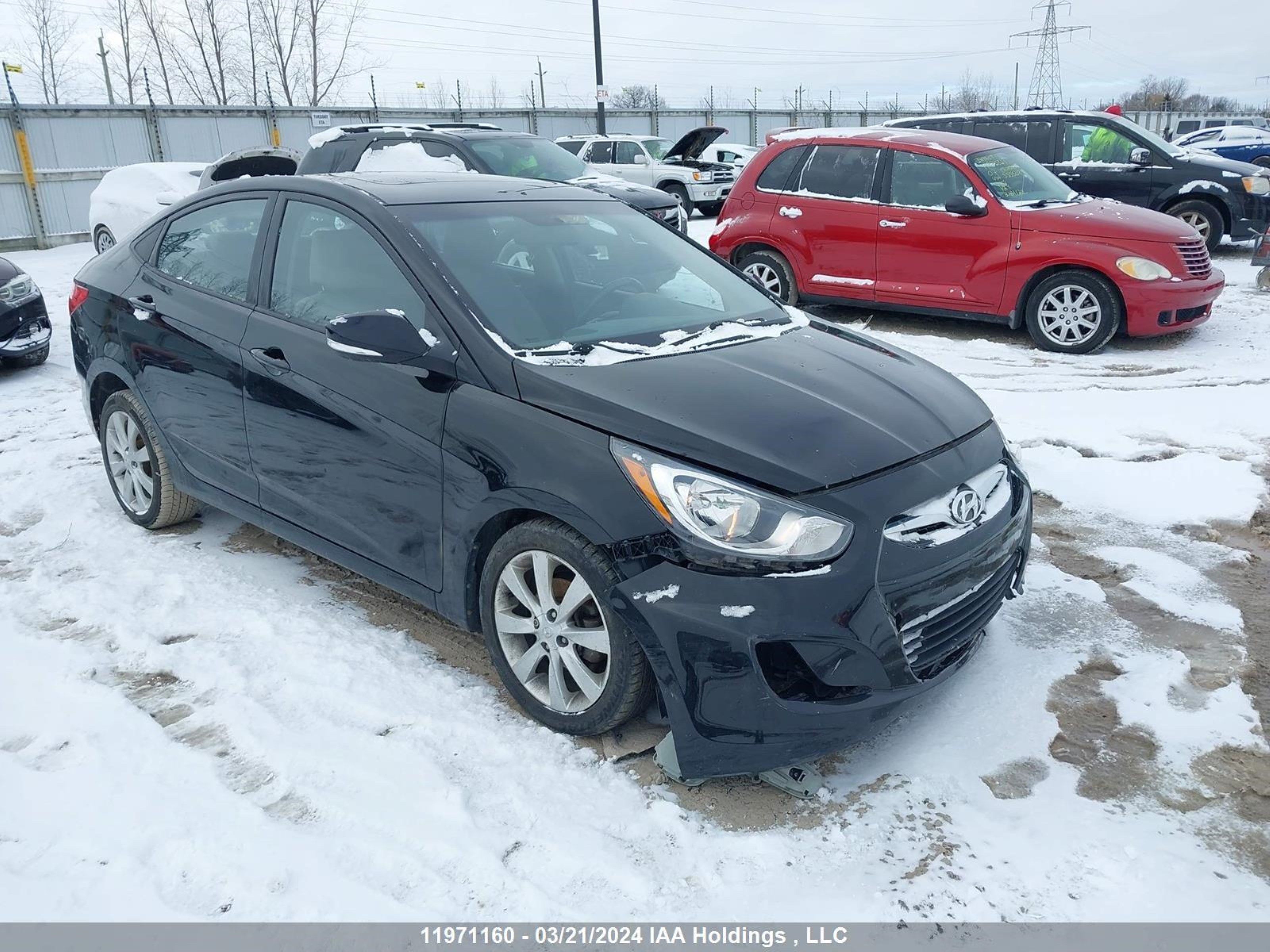 HYUNDAI ACCENT 2014 kmhcu4ae6eu639353