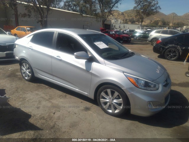 HYUNDAI ACCENT 2014 kmhcu4ae6eu700071