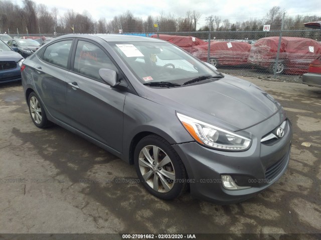 HYUNDAI ACCENT 2014 kmhcu4ae6eu747522