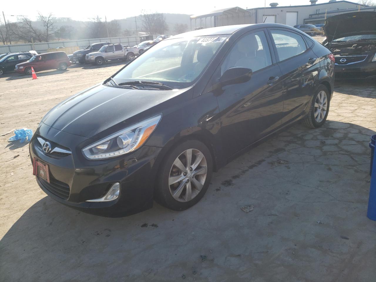 HYUNDAI ACCENT 2014 kmhcu4ae6eu753045