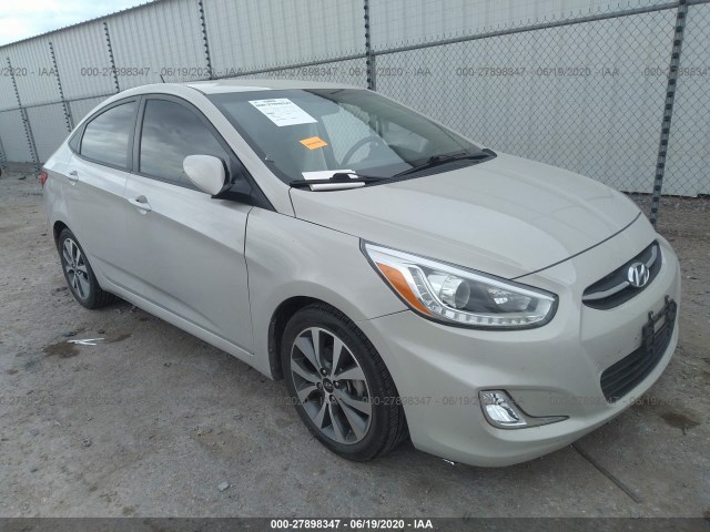 HYUNDAI ACCENT 2016 kmhcu4ae6gu127613