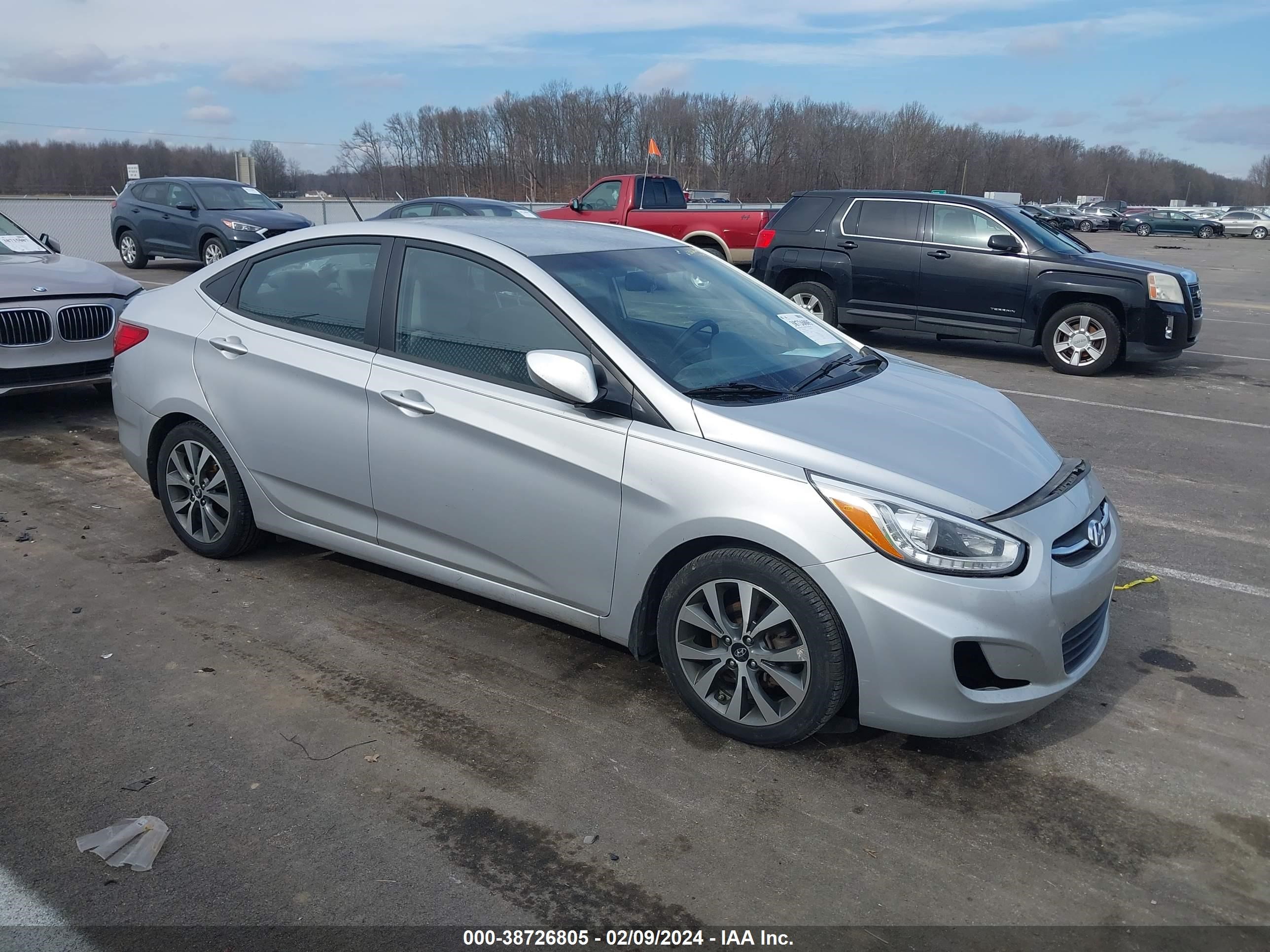 HYUNDAI ACCENT 2016 kmhcu4ae6gu160062