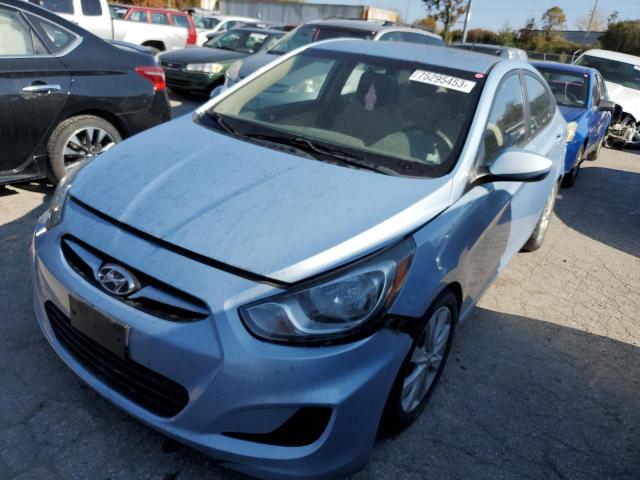 HYUNDAI ACCENT 2012 kmhcu4ae7cu051751