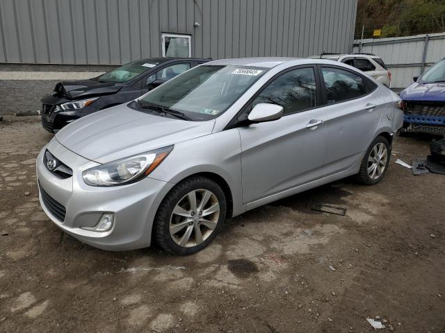 HYUNDAI ACCENT 2012 kmhcu4ae7cu130045