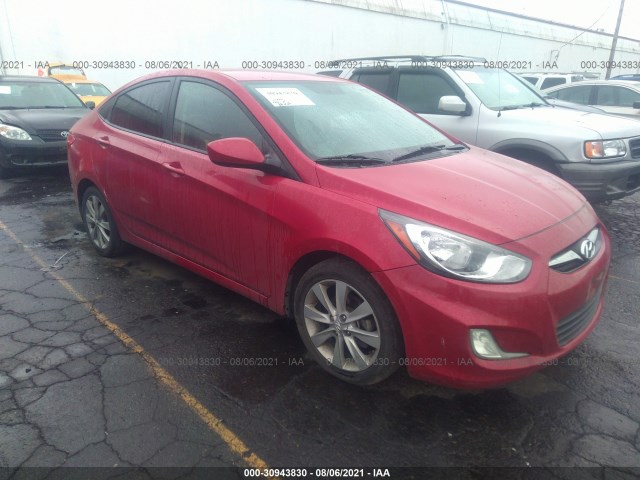 HYUNDAI ACCENT 2013 kmhcu4ae7du319179