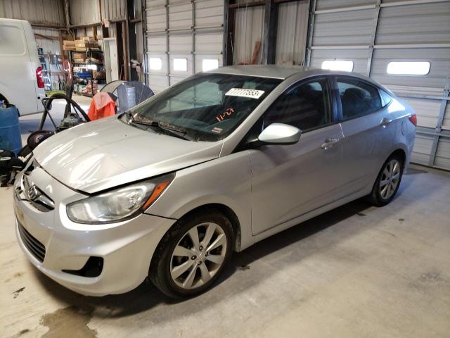 HYUNDAI ACCENT 2013 kmhcu4ae7du324124