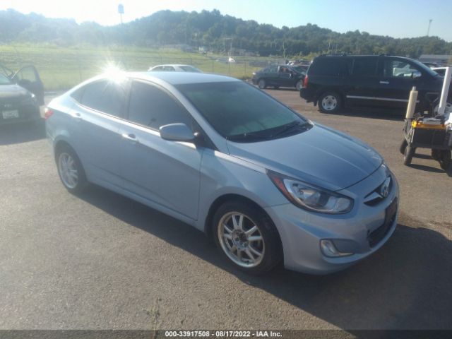 HYUNDAI ACCENT 2013 kmhcu4ae7du419394