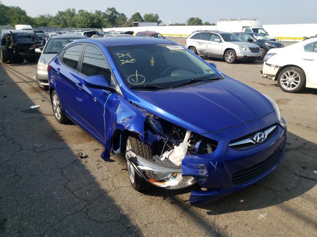 HYUNDAI ACCENT GLS 2013 kmhcu4ae7du440343