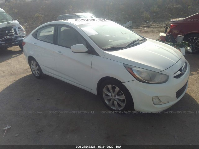 HYUNDAI ACCENT 2013 kmhcu4ae7du444991