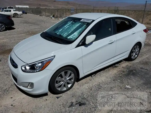 HYUNDAI ACCENT 2014 kmhcu4ae7eu591426