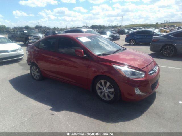 HYUNDAI ACCENT 2014 kmhcu4ae7eu614610