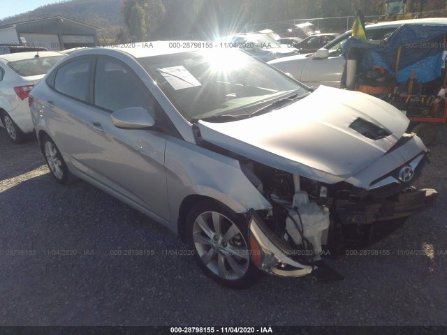 HYUNDAI ACCENT 2014 kmhcu4ae7eu718093