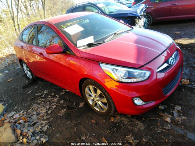 HYUNDAI ACCENT 2014 kmhcu4ae7eu747609