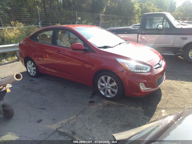 HYUNDAI ACCENT 2014 kmhcu4ae7eu765429