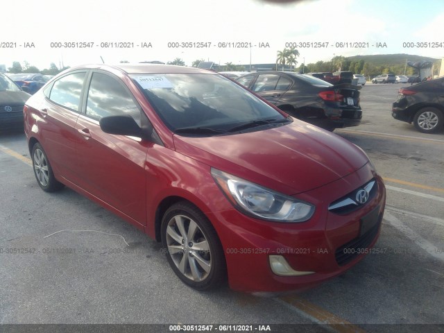 HYUNDAI ACCENT 2012 kmhcu4ae8cu099825