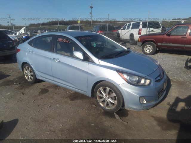 HYUNDAI ACCENT 2012 kmhcu4ae8cu105543