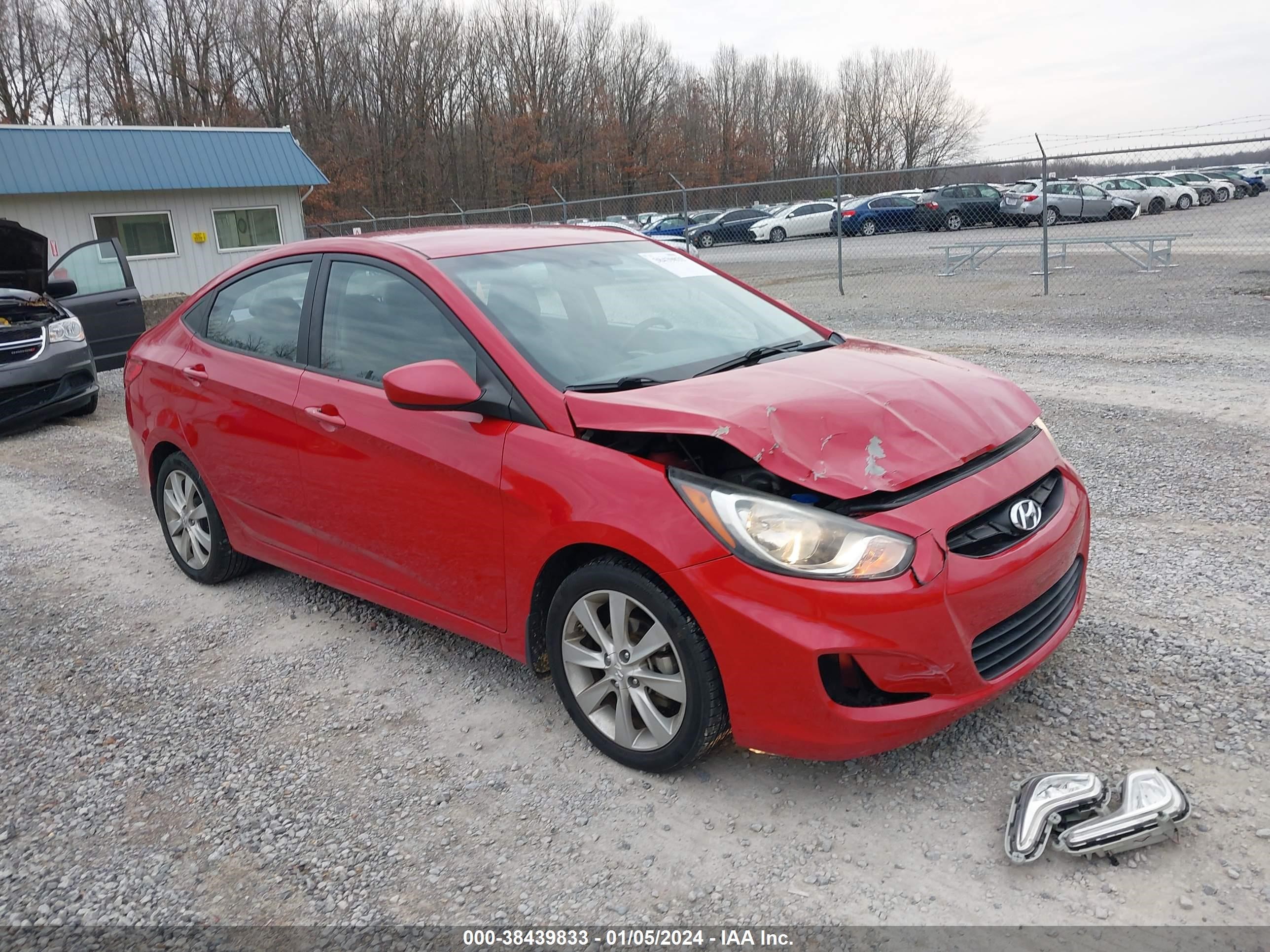 HYUNDAI ACCENT 2012 kmhcu4ae8cu133617