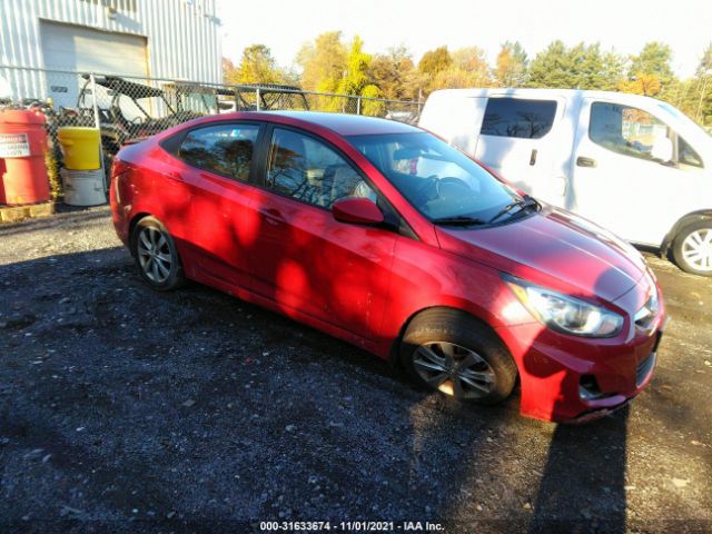 HYUNDAI ACCENT 2012 kmhcu4ae8cu184793