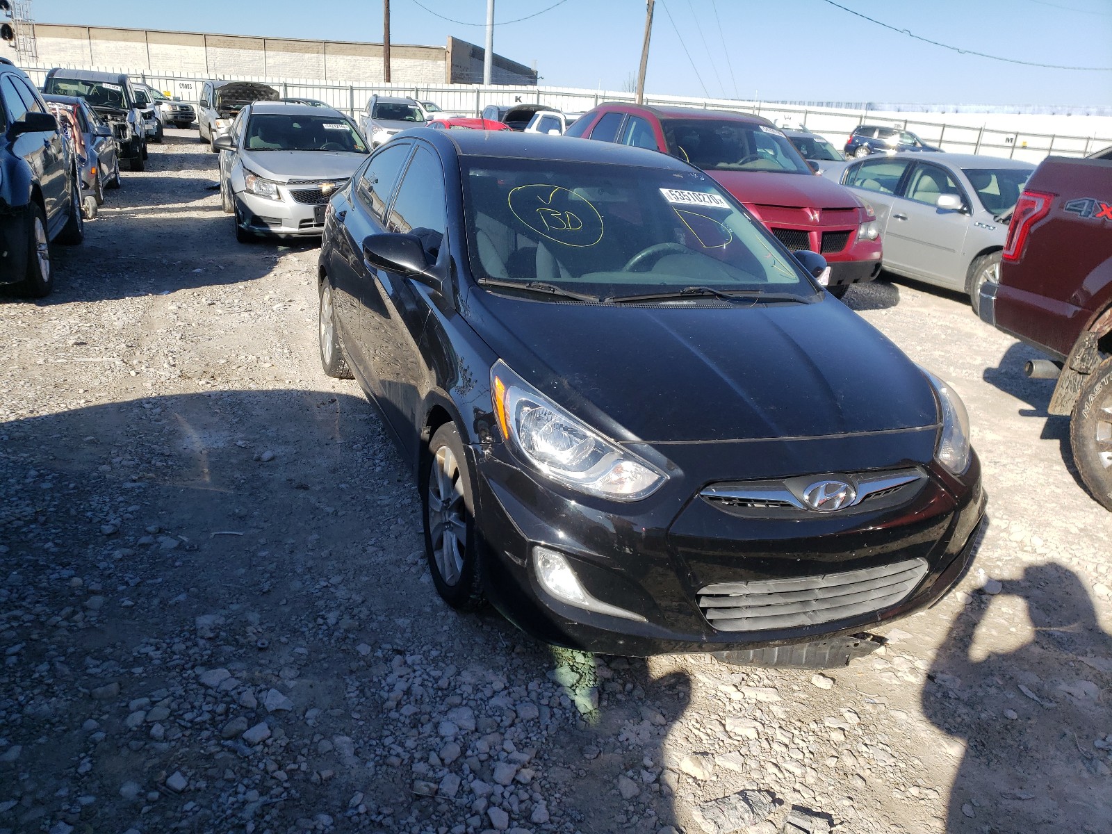 HYUNDAI ACCENT GLS 2012 kmhcu4ae8cu185524