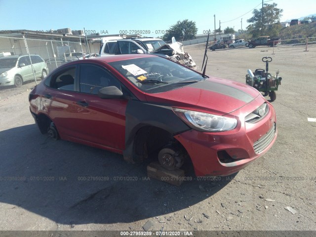 HYUNDAI ACCENT 2012 kmhcu4ae8cu236455