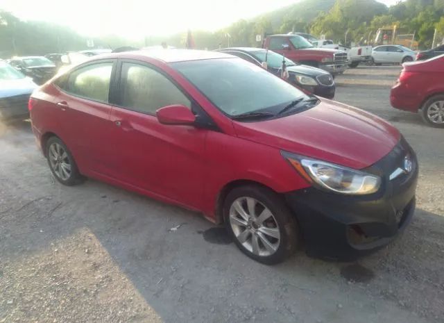 HYUNDAI ACCENT 2013 kmhcu4ae8du374823