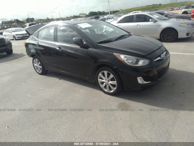 HYUNDAI ACCENT 2013 kmhcu4ae8du461427