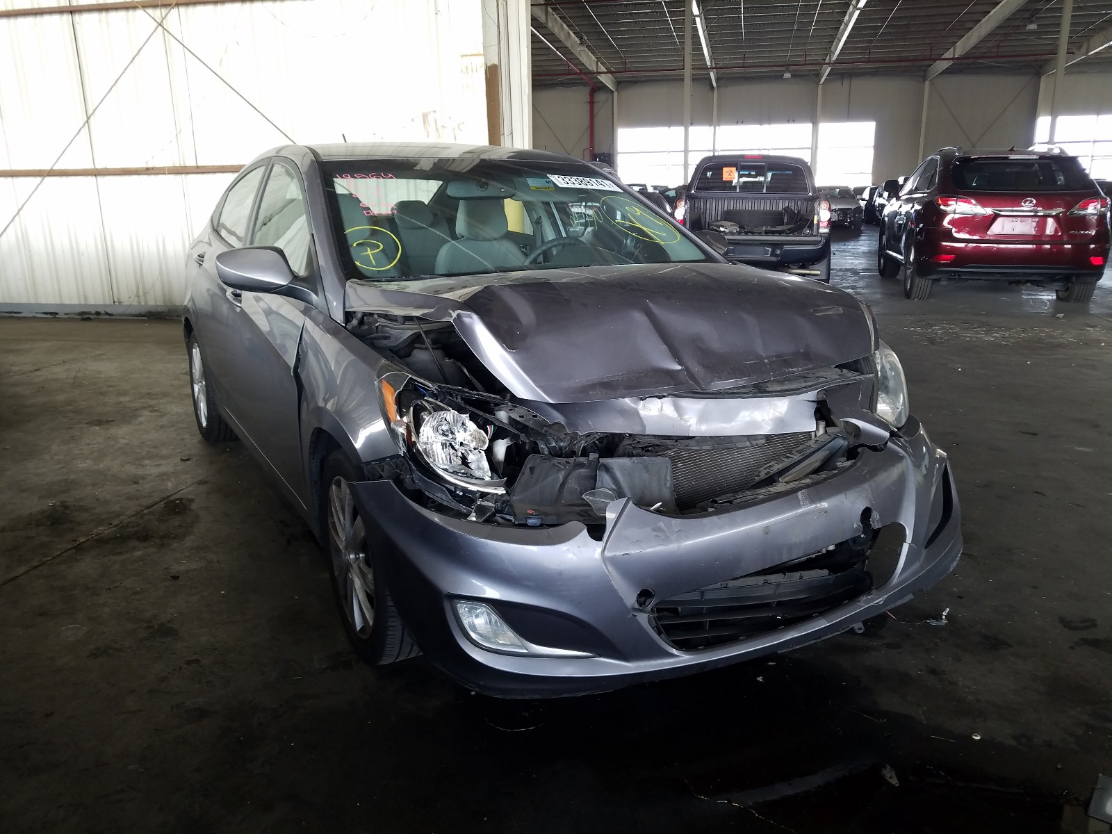 HYUNDAI ACCENT GLS 2013 kmhcu4ae8du470449