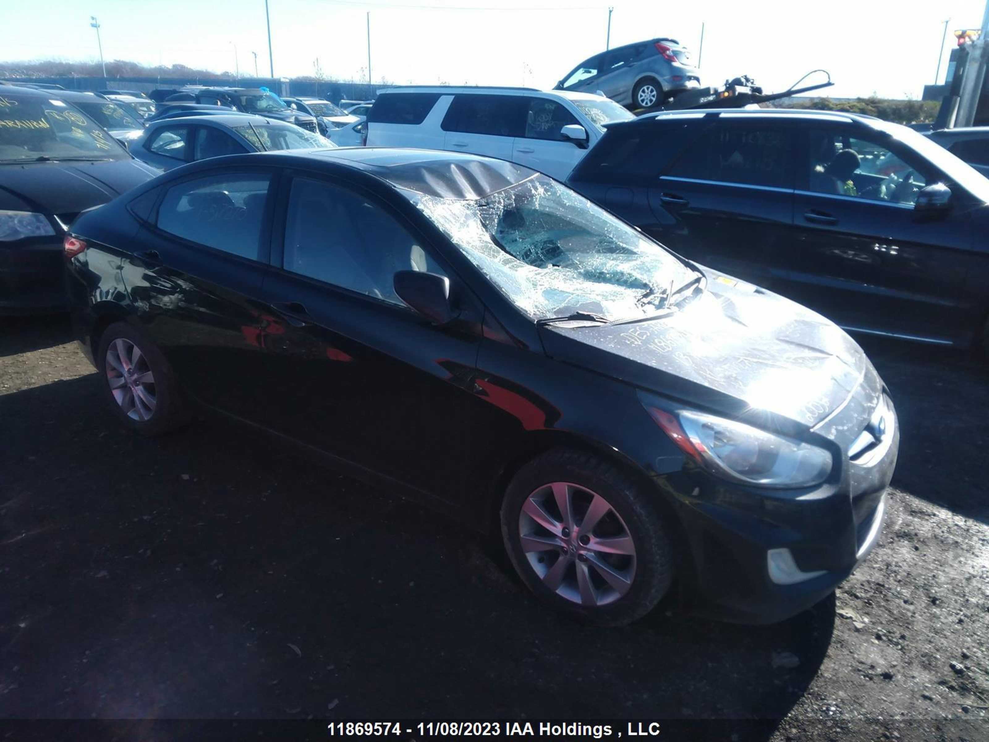 HYUNDAI ACCENT 2013 kmhcu4ae8du517270