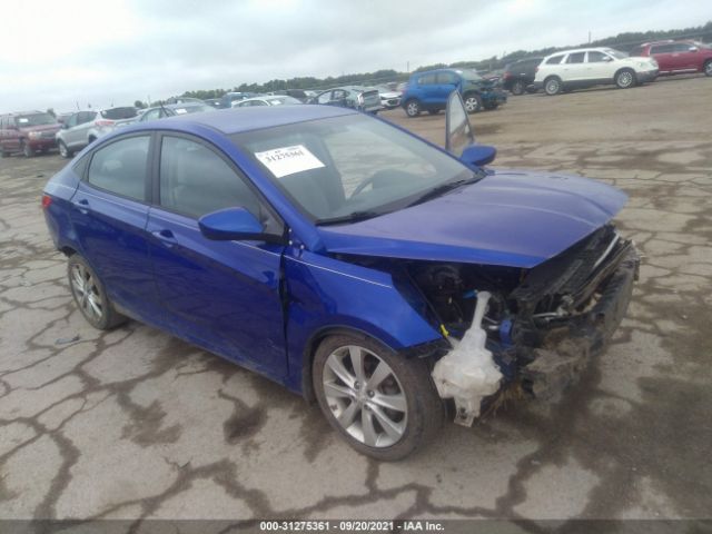 HYUNDAI ACCENT 2014 kmhcu4ae8eu621467