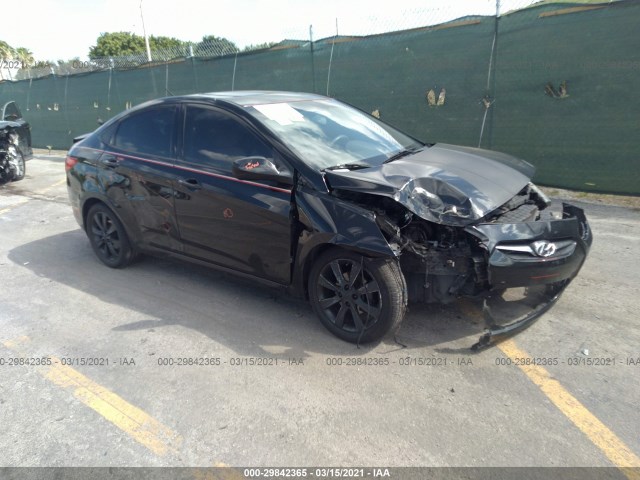 HYUNDAI ACCENT 2013 kmhcu4ae9du278151