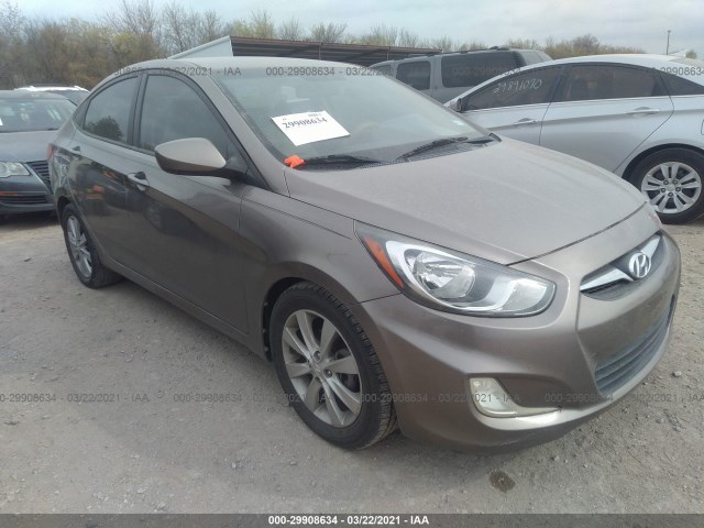 HYUNDAI ACCENT 2013 kmhcu4ae9du312444