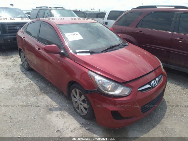 HYUNDAI ACCENT 2013 kmhcu4ae9du461629