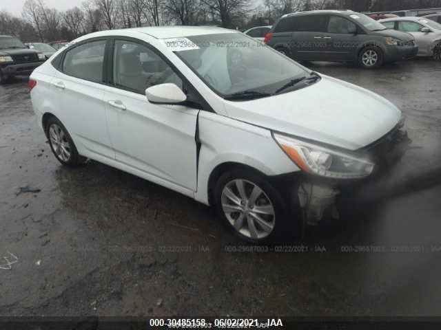 HYUNDAI ACCENT 2014 kmhcu4ae9eu621784